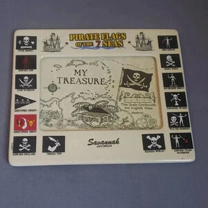 Pirate‎ Flags of the 7 Seas Savannah Georgia Picture Frame